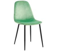 VCM Lot de 2 chaises de Salle à Manger | Chaises de Cuisine rembourrées de Style scandinave pour Salle à Manger, avec Dossier, modèle Fiolo Menthe