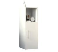 VCM lot Table de Chevet, Mini Table de Chevet, Bedside Tables, Tables de Nuit, Table de Chevet Gain de Place, Table de Chevet Design Moderne Blanc