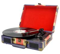 TOURNE DISQUE VINTAGE 33 - 45 - 78 TOURS BLUETOOTH - ENCODEUR ET ENTRÉES USB/SD/AUX NEW MAJESTIC TT-43 BT USB SD AX