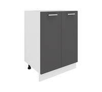 Vcm Armoire De Cuisine Largeur 60 Cm Portes Battantes Meuble Bas De Cuisine Esilo Armoire De Cuisine Largeur 60 Cm Portes Battantes Meuble Bas De Cuisine Esilo