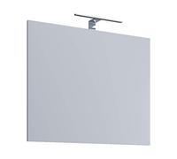 VCM Miroir de Salle de Bain Miroir Mural Miroir Suspendu Salle de Bain Badinos 40 x 80 cm Miroir de Salle de Bain Miroir Mural Miroir Suspendu Salle de Bain Badinos 40 x 80 cm Verre Clair