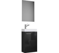 VCM my bath 914134 VCM my bath Badmöbel-Set Slito schwarz