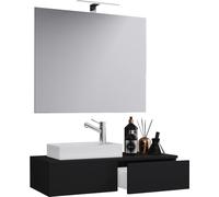 VCM my bath 914833 VCM my bath Waschtischunterschrank Gudas schwarz
