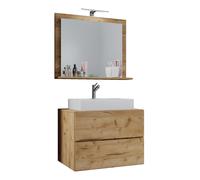 VCM my bath 915200 VCM my bath Badmöbel-Set Lendas M 3-tlg. honig-eiche