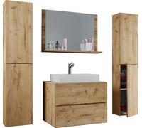 VCM my bath 915215 VCM my bath Badmöbel-Set Lendas XL 5-tlg. honig-eiche