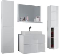 VCM my bath 915216 VCM my bath Badmöbel-Set Lendas XL 5-tlg. weiß