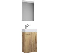 VCM my bath 916949 VCM my bath Badmöbel-Set Slito eiche