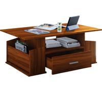 VCM my home 913467 VCM my home Couchtisch Junata nussbaum rechteckig