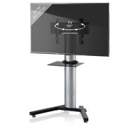 VCM my media TV-Ständer Stadino Mini schwarz, silber, schwarzglas