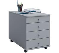 VCM my office Lona Rollcontainer grau 4 Auszüge