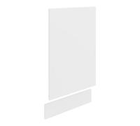 VCM Meuble bas ou façade style moderne Esilo (Panneau avant, blanc/blanc, 45)