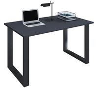 VCM Petit Bureau Ordinateur, Bureau Simple, Bureau Petit Espace, burau, Bureau teletravail, Table pc, Table Ordinateur, Table de Travail, Plan de Travail Bureau, Bureau Table Anthracite