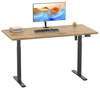VCM Petit Bureau Ordinateur, Bureau Simple, Bureau Petit Espace, burau, Bureau teletravail, Table pc, Table Ordinateur, Table de Travail, Plan de Travail Bureau, Bureau Table Chêne Miel