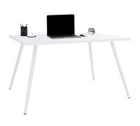VCM Petit Bureau Ordinateur, Bureau Simple, Bureau Petit Espace, burau, Bureau teletravail, Table pc, Table Ordinateur, Table de Travail, Plan de Travail Bureau, Bureau Table Blanc
