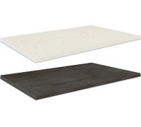 VCM Esilo Plan de Travail de Cuisine, Meuble de Cuisine, Plan de Travail, Anthracite, 40