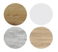 VCM Plateau d'angle en bois Masola Plateau d'angle en bois Masola Gris