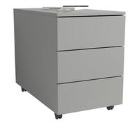 VCM Rollcontainer | Beistellcontainer mit Schubladen |Maße ca. H. 55 x B. 39 x T. 70 cm | Bürocontainer - Dalosa 3 Schubladen Gris