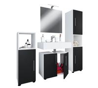 set de meubles de salle de bain 4 pièces complet Armoire de salle de bain Flandu II