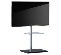 VCM Support TV VESA universel Support TV Rack Tablette en verre Nalano Support TV VESA universel Support TV Rack Tablette en verre Nalano Noir