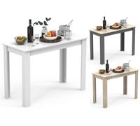 Vcm Table À Manger En Bois Table De Cuisine Esal 110 X 50 Cm Table À Manger En Bois Table De Cuisine Esal 110 X 50 Cm