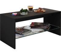 VCM Table basse en bois | Table de salon avec suffisamment d'espace de rangement | Dimensions env. H. 40 x L. 90 x P. 40 cm | Table de salon - Wisal