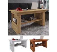 VCM Table d'appoint en bois Table basse Table de salon Table basse Kobila Table d'appoint en bois Table basse Table de salon Table basse Kobila Brun