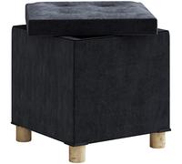 Tissu Coffre de siège Banquette Coffre Pouf Sizos M
