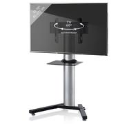VCM Universal TV Pied de TV Pied de TV Alu Stadino Mini ZW Universal TV Pied de TV Pied de TV Alu Stadino Mini ZW Argenté