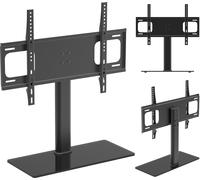 VCM Universal TV VESA Pied Rehaussement Alu Support TV Verre B-TTS-600 Universal TV VESA Pied Rehaussement Alu Support TV Verre B-TTS-600 Noir