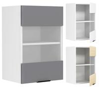 Vcm Vcm Armoire De Cuisine Largeur 40 Cm Porte En Verre Armoire Suspendue Cuisine Armoire Murale Meubles De Cuisine Fasola