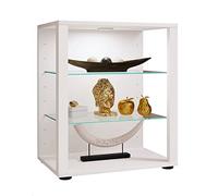VCM Bois verre vitrine de collection vitrine de verre vitrine stand vitrine Glasol S Bois verre vitrine de collection vitrine de verre vitrine stand vitrine Glasol S Blanc