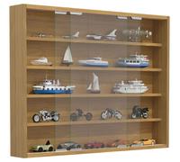 Vcm Bois Verre Suspendu Vitrine Murale Vitrine Collectionneur Déco Vitrine Agisa L