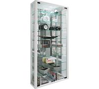 VCM Vitrine Murale Vitrine Suspendue Vitrine en Verre Vitrosa Maxi Miroir Vitrine Murale Vitrine Suspendue Vitrine en Verre Vitrosa Maxi Miroir Blanc