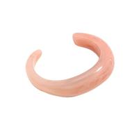 VCODWCSJO Bracelet jonc bohème en acrylique coloré géométrique à large ouverture pour femme Bracelet irrégulier bohème en résine, Résine, résine.
