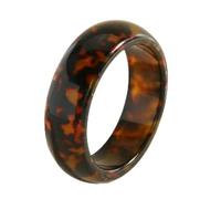 VCODWCSJO Bracelet jonc rond en résine acrylique avec motif imprimé léopard pour femme, Résine, résine.