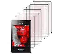 VCOMP Lot Pack 6 Films de Protection d'écran Clear Transparent pour LG Optimus L3 II E430/ E425/ E435 Dual Sim