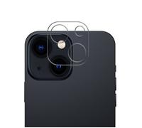 VCOMP® Pour Apple iPhone 13 6.1"": 1 Caméra arrière protecteur de lentille en verre trempé dureté