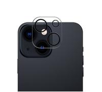 VCOMP® Pour Apple iPhone 13 6.1"": 1 Film Protection Objectif Caméra Arrière en Verre Trempé 9H avec Cercle De Lumière Flash Noir