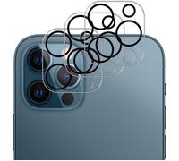VCOMP® Pour Apple iPhone 13 Pro Max 6.7"": Lot- pack de 3 Caméra arrière protecteur de lentille en verre trempé dureté - Noir