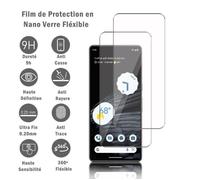 VCOMP® Pour Google Pixel 7 Pro 6.7"": Lot - Pack de 2 Films Protection d'écran en Verre Nano Fléxible, Dureté 9H Inrayable