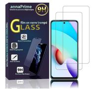 VCOMP® Pour Xiaomi Redmi 10 6.5"": Lot - Pack de 2 Films de protection écran Verre Trempé
