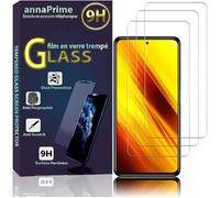 VCOMP® Pour Xiaomi Redmi Note 12 4G 6.67"": Lot - Pack de 3 Films de protection écran Verre Trempé