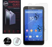 VCOMP® Un Film Verre Trempé de Protection d'écran pour Sony Xperia E4 E2104 E2105/ E4 Dual E2114 E2115 E2124