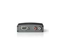 NEDIS VCON3411AT Convertisseur HDMI vers VGA, 1 entrée á Entrée HDMI, VGA + 2 Sorties RCA (G/D) G