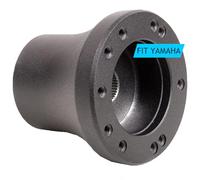 vcoyeix Adaptateur de volant de voiturette de golf, adaptateur de volant uniquement pour voiturette de golf (adaptateur pour Yamaha - Noir)