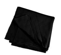 VCRANONR 10 PCS Chiffon Microfibre Vitre en Fibre 30 * 30cm Prowin Chiffon Vitre Durable Mou Chiffons de Nettoyage Réutilisable pour Disques Téléphones Portables Tablettes Lunettes Caméra - Noir