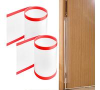 VCRANONR 2 PCS Garde de Pincement de Porte en Plastique 120 * 70cm Doigt Pince Garde Antipincement Protège Doigts de Porte Givré Translucide pour Bébé Enfants Animaux Maison École Maternelle Garderie