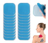 vcsjw Lot de 20 coussinets en gel de rechange, compatibles avec les appareils Beurer Em 59 Heat, relaxation menstruelle, accessoires pour appareil de musculation abdominale électrique (45 x 45 mm)