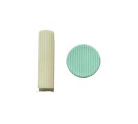 VCSZYAFX Boucle d'oreille en poterie Douce, Coupe-Argile polymère, Texture de Rouleau, sans Couture pour la Fabrication Artisanale(Color 1)