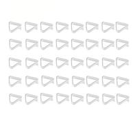 VCSZYAFX Clips de Nappe Transparents en Plastique, 8 à 40 pièces, Pinces Support Coupe-Vent for(40pcs)